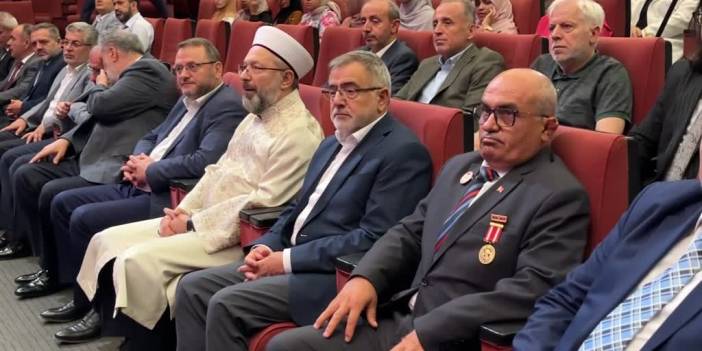 Diyanet İşleri Başkanı Erbaş, 'Türkiye Yüzyılı'nın Kahramanları' programında konuştu