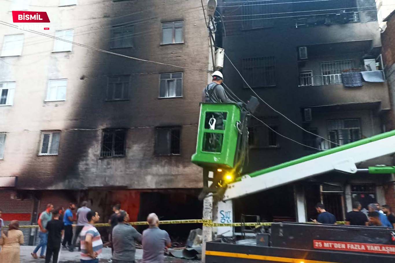 Diyarbakır tesktil yangım ve patlama 1