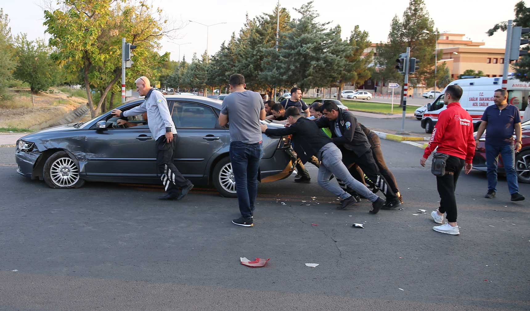 Diyarbakır ambulans kaza