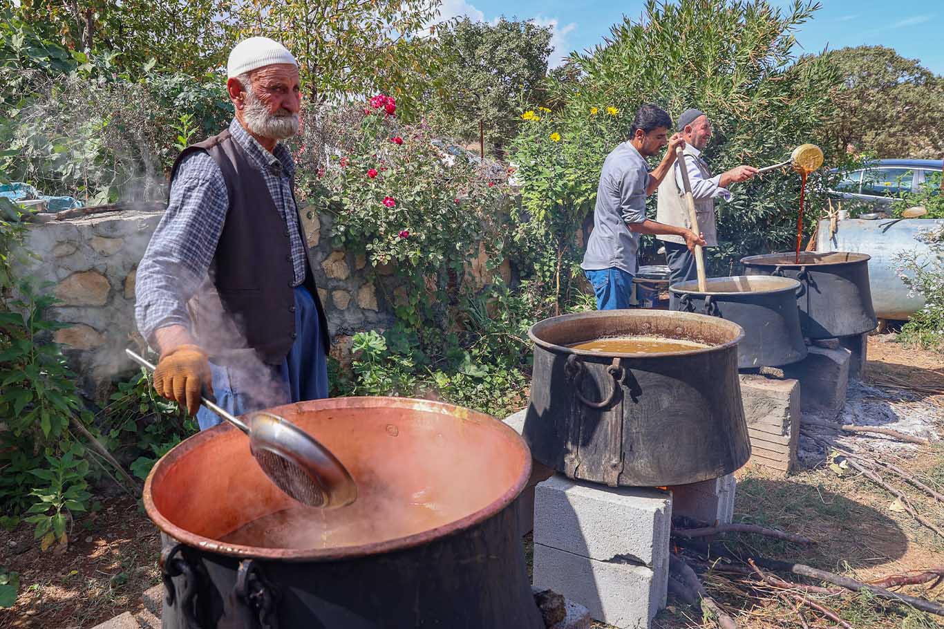 Diyarbakır Silvan’da bağ bozumu şenliği yapıldı 8