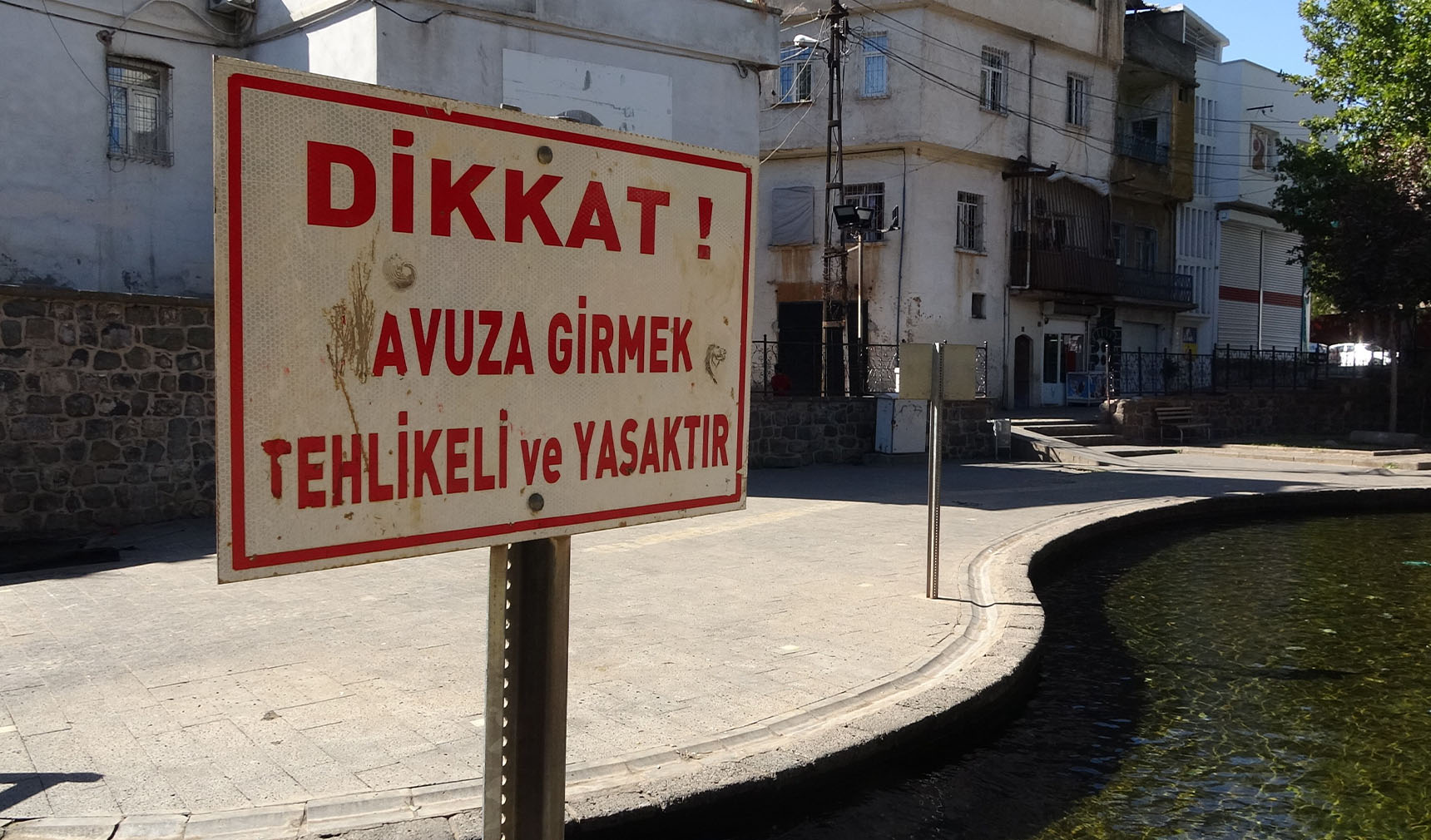 Diyarbakır’da Tarihi Anzele Havuzu boş kaldı 3