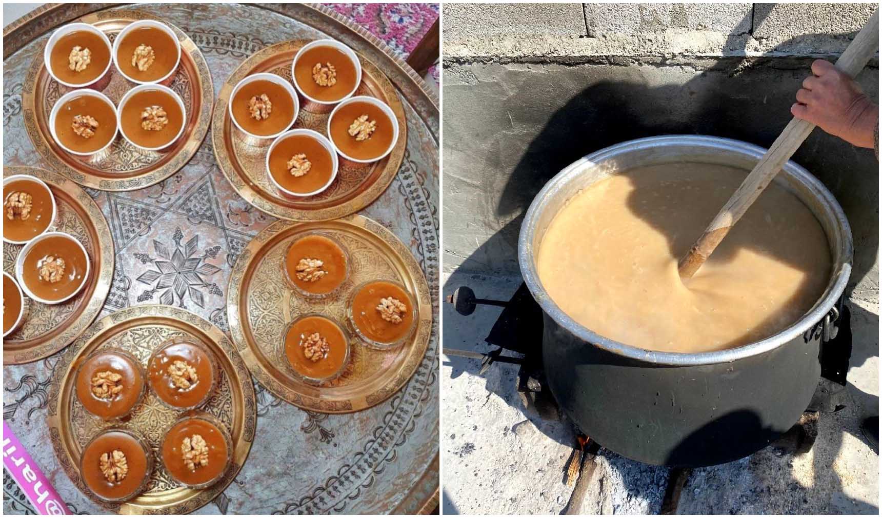 Mardin'in yöresel tatlısı Harire geleneği