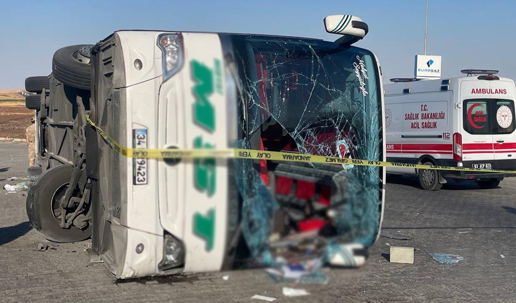 Şanlıurfa otobüs kazası 1