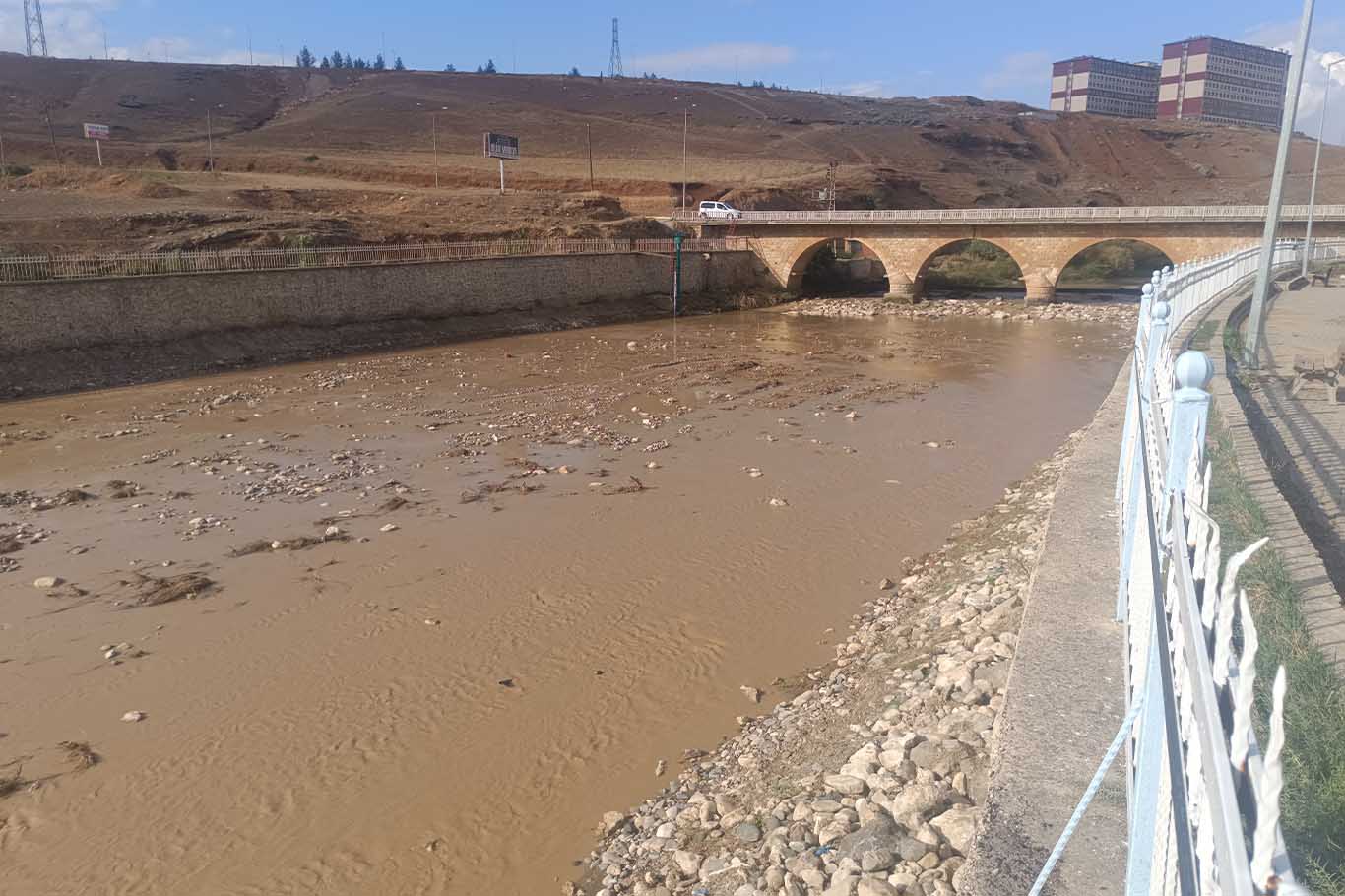 Siirt'in doğa cenneti Kezer Çayı, kışın sessizliğe gömüldü 3