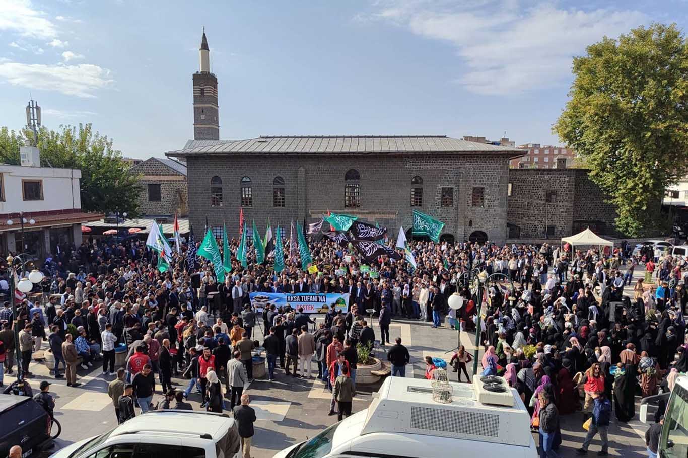 Diyarbakır’dan Gazze’ye destek açıklaması 1