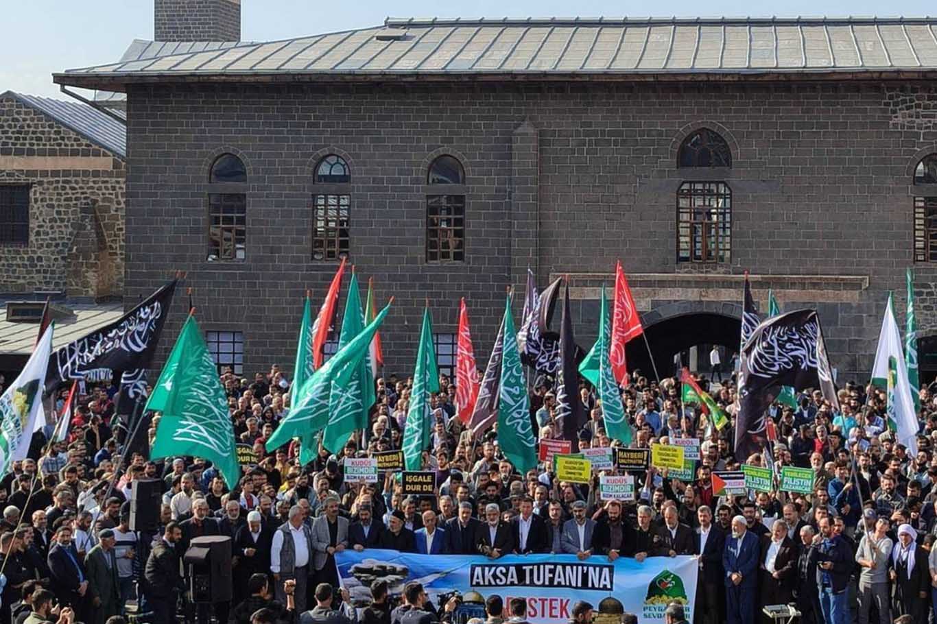 Diyarbakır’dan Gazze’ye destek açıklaması 5