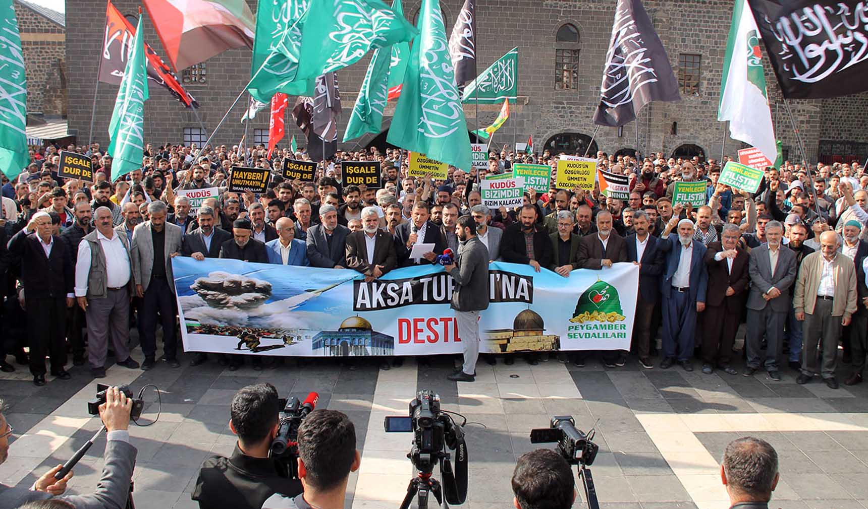 Diyarbakır’dan Gazze’ye destek açıklaması