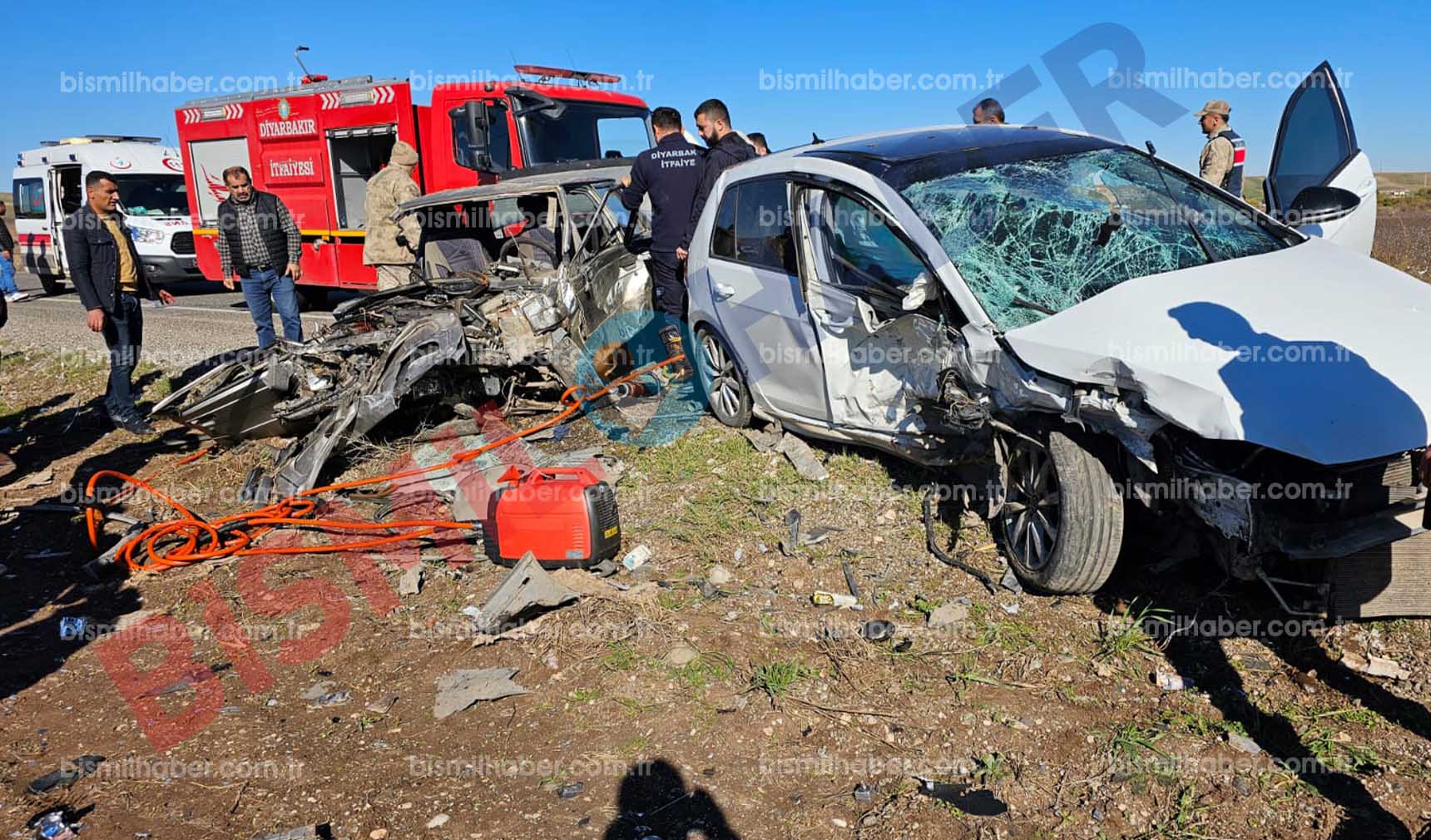 Son Dakika Bismil’de feci kaza 1 ölü 2 ağır yaralı 3