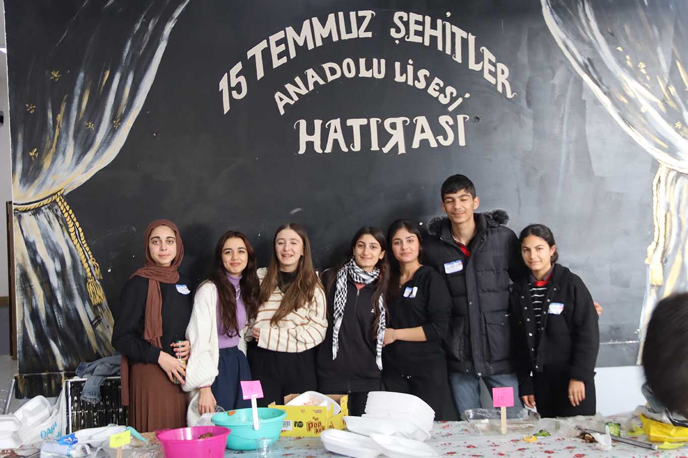 Bismil 15 Temmuz Şehitler Anadolu Lisesi’nden Gazze’ye Destek 11