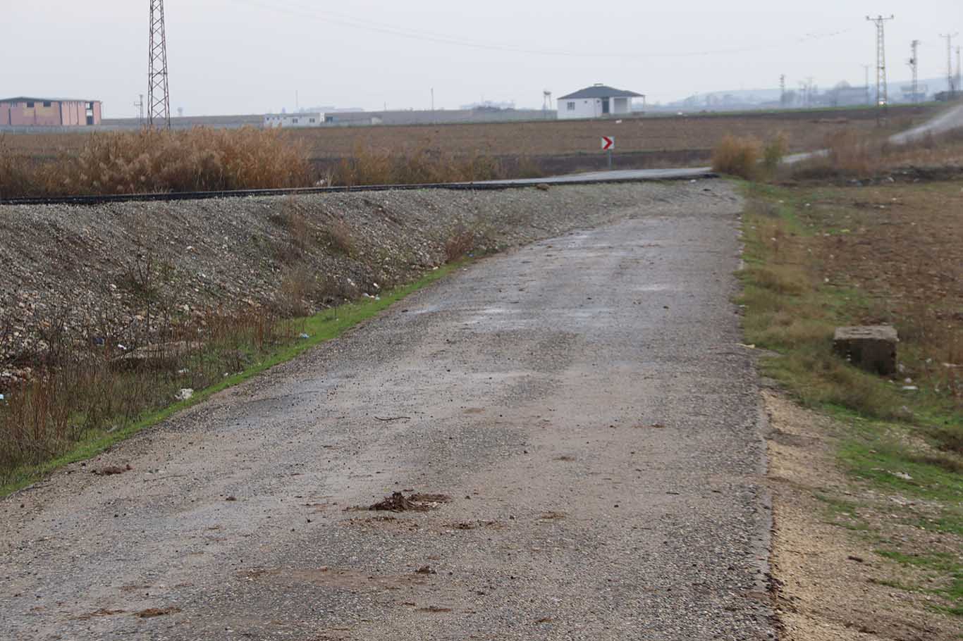 Bismil Yukarı Salat Mahallesi Eski Yolu (Tabelanın Bulunduğu Yer)