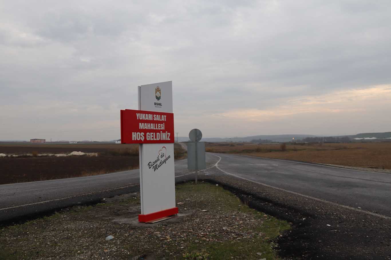 Bismil Yukarı Salat Mahallesi Girişi