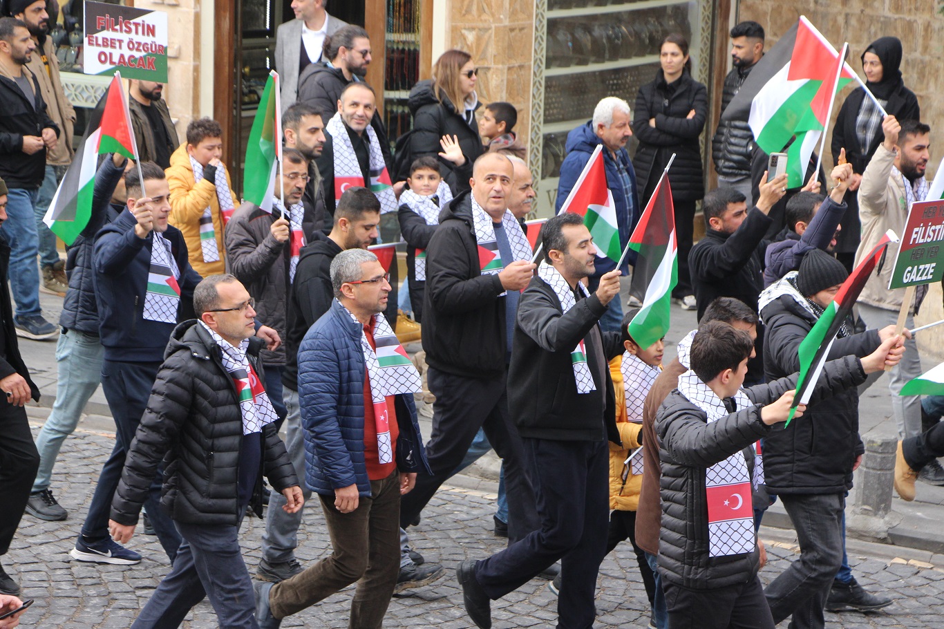 Bismilhaber Mardin Filistine Destek Yürüyüşü (3)