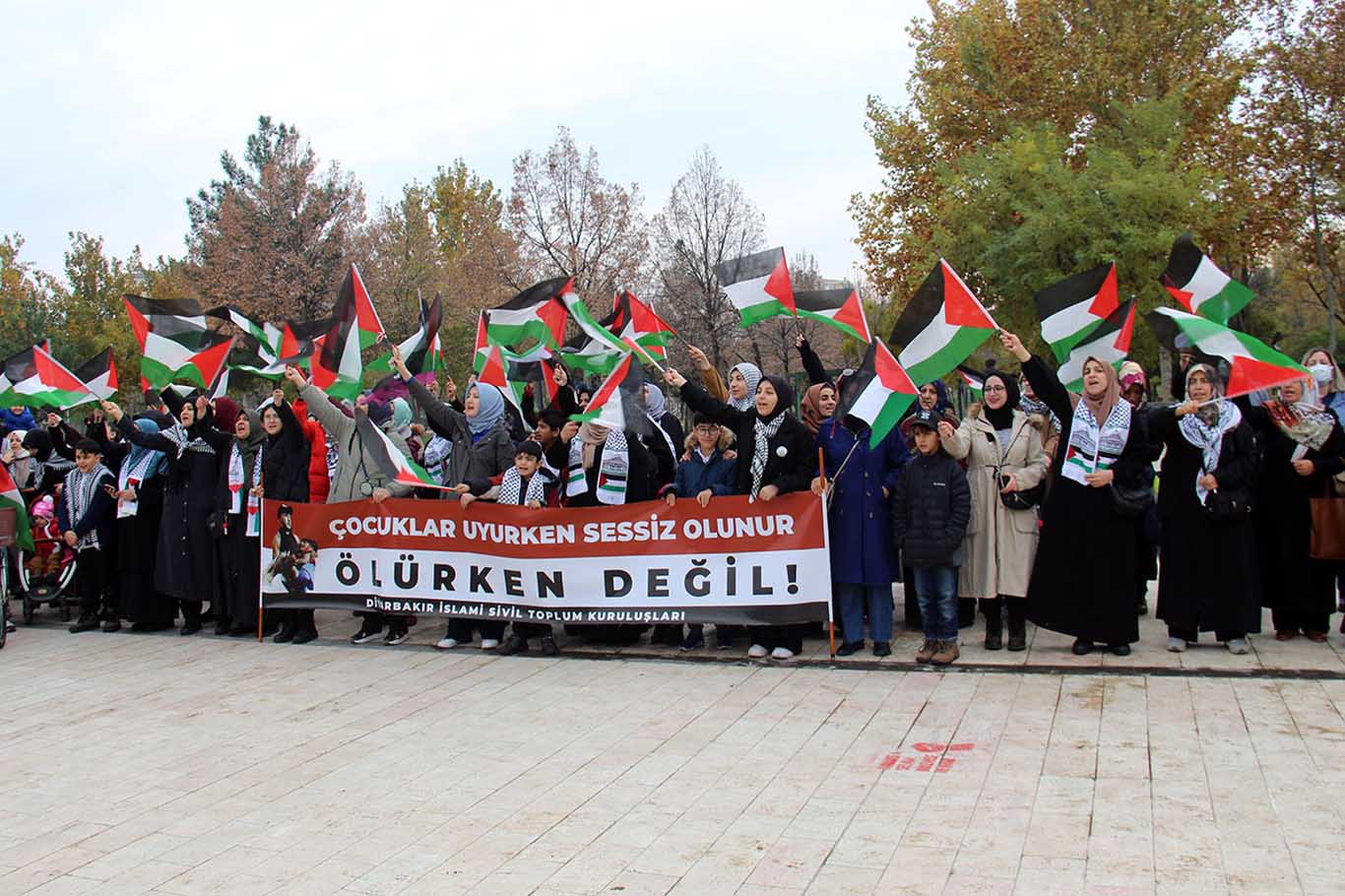 Diyarbakır'da Bisiklet Konvoyu Ile Gazze'ye Destek 2