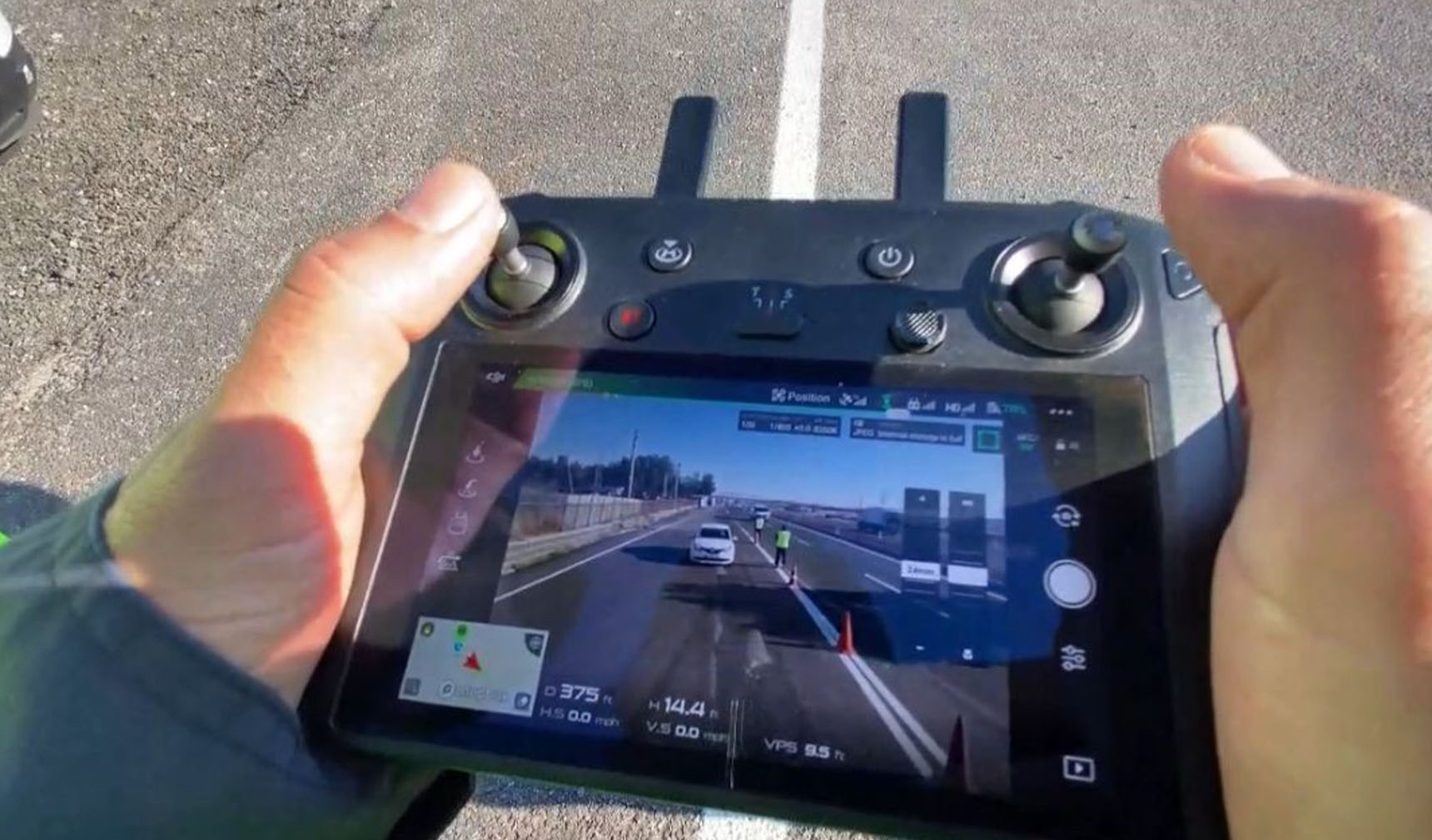 Diyarbakır’da Dron Ile Trafik Denetimi 3