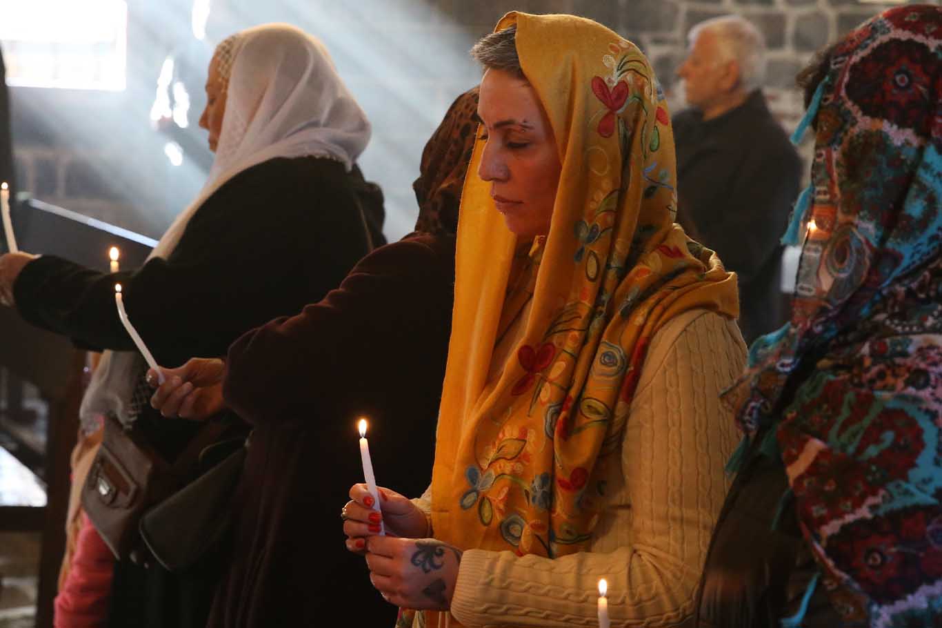 Diyarbakır'da Meryem Ana Kilisesi'nde Ayin Yapıldı 11