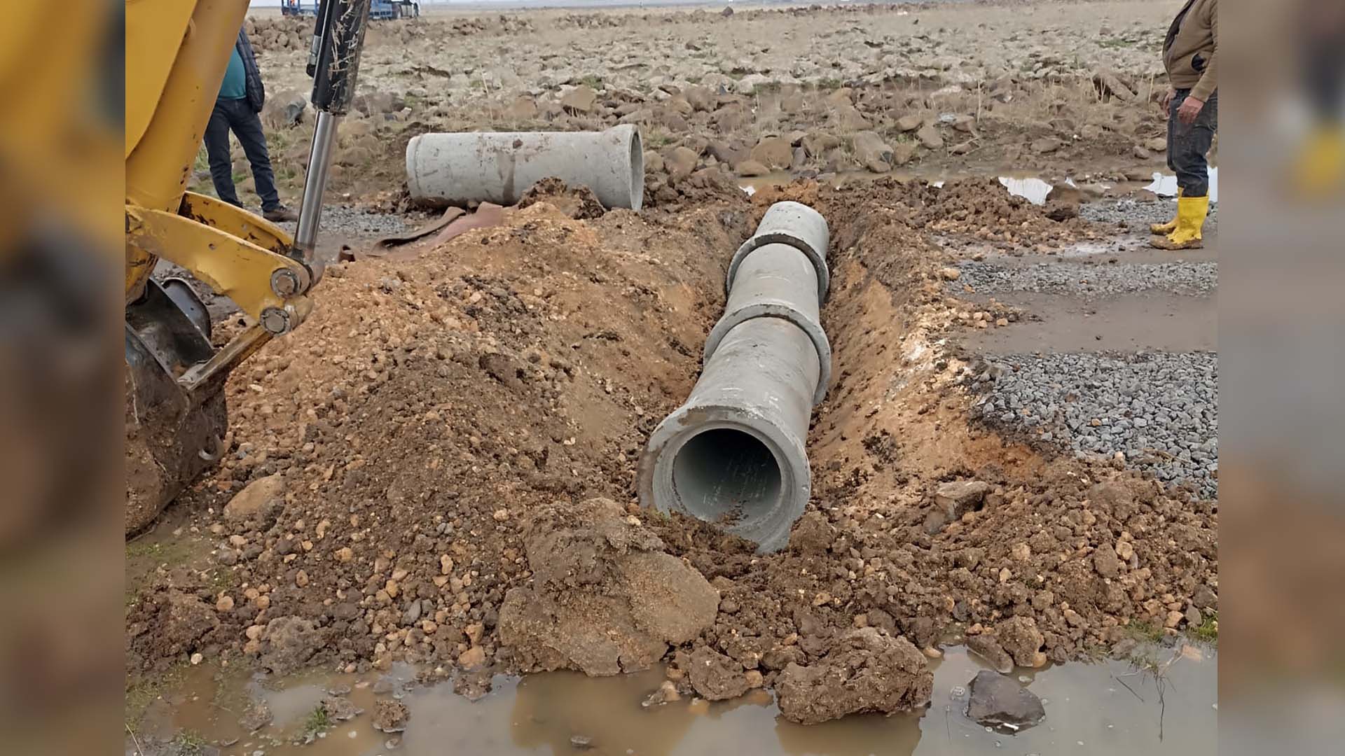 Diyarbakır'da Sel Ve Su Taşkınlarına Karşı Beton Borulu Önlem (1)