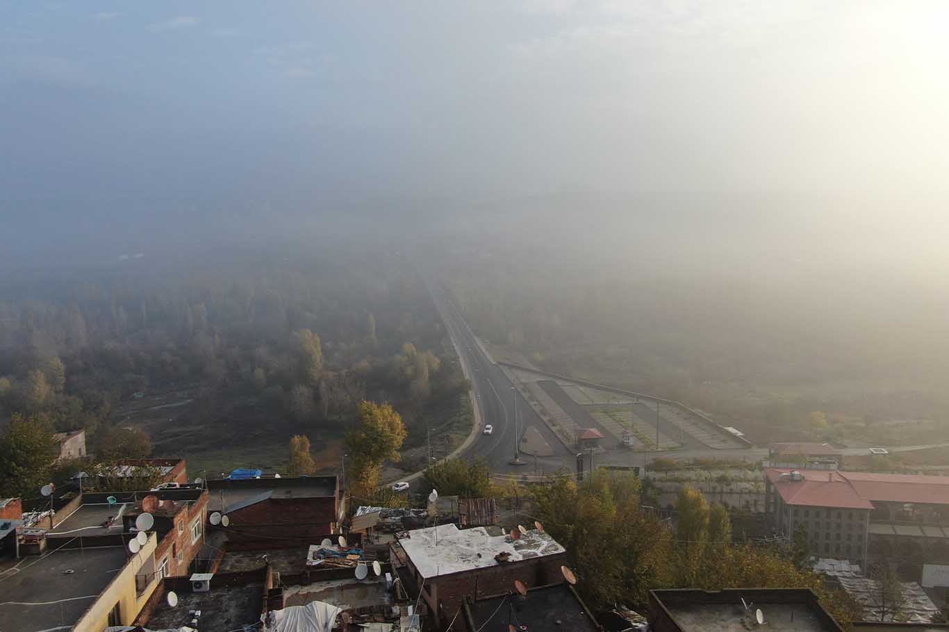 Diyarbakır’ın Tarihi Mekanlarında Siz Manzaraları Dron