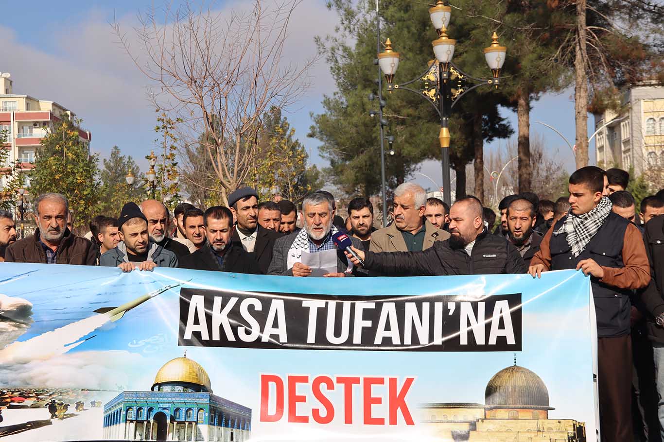 İsrail’in Gazze’ye Yönelik Soykırımı Bismil’de Kınandı 9