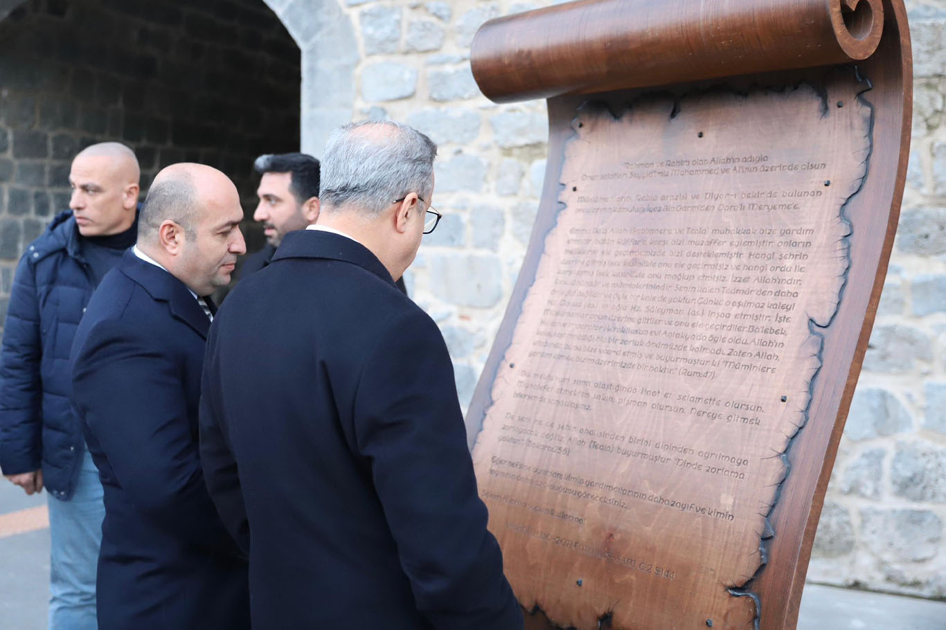 İyaz Bin Ğanem’in Mektubu Diyarbakır’a Anıt Yapıldı 1