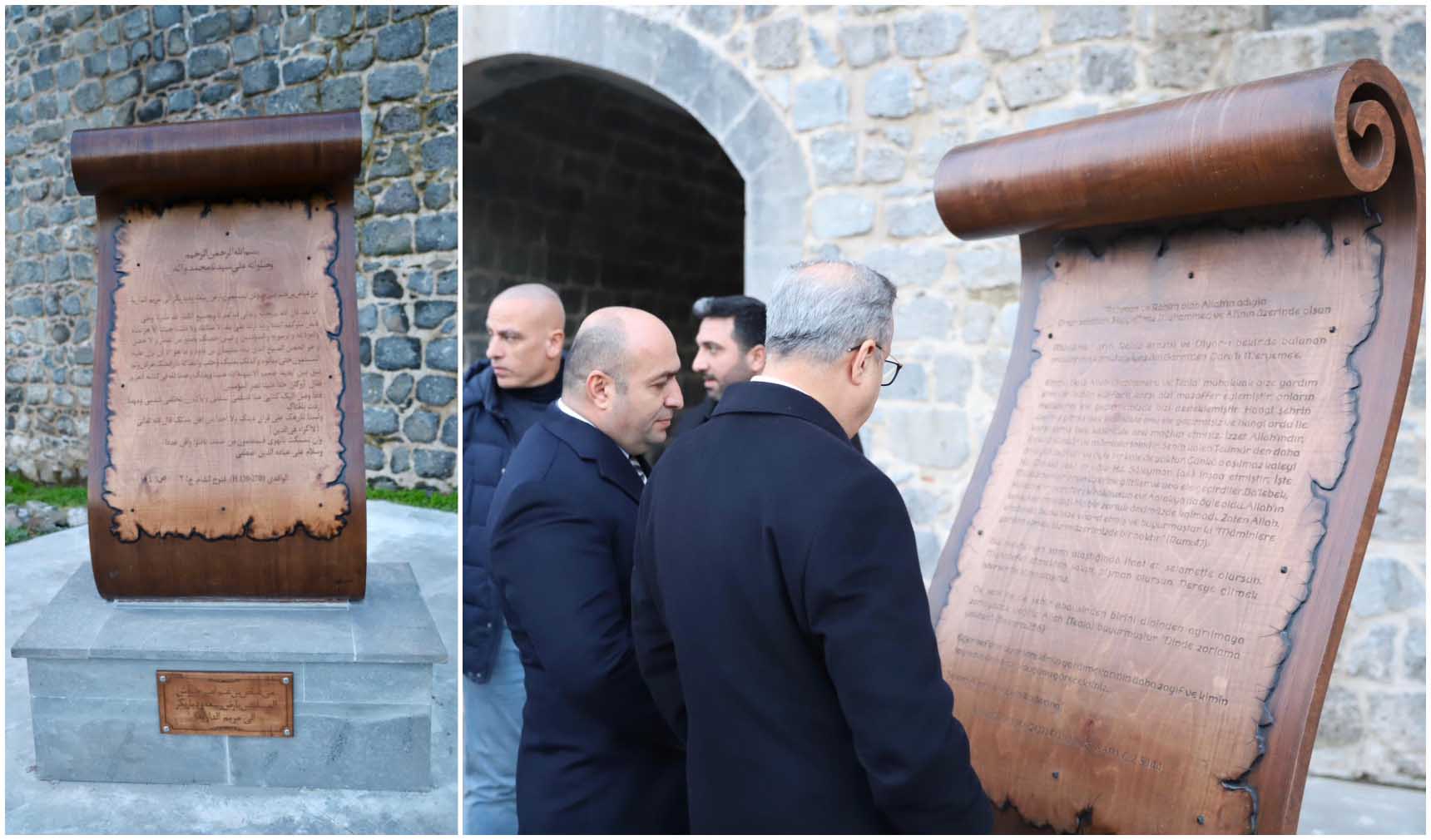 İyaz Bin Ğanem’in Mektubu Diyarbakır’a Anıt Yapıldı 2