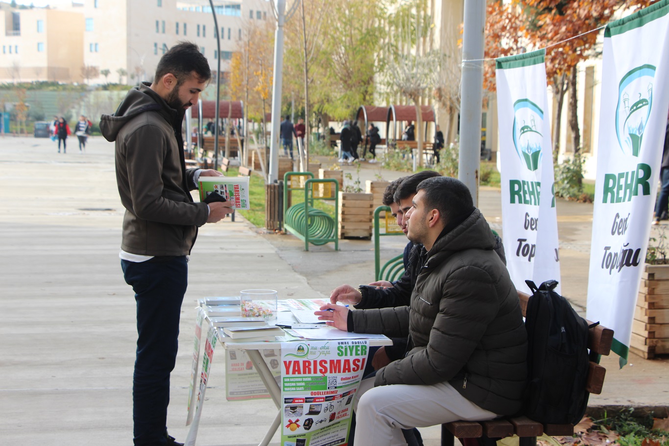 Mardin Artuklu Universitesinde Siyer Yarismasi Ve Filistin Tanitim Standi Kuruldu F966D2Fe