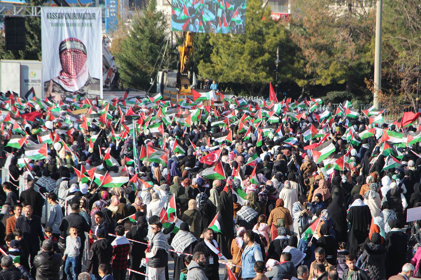 Mardin’de Gazze’ye Destek Mitingi 6