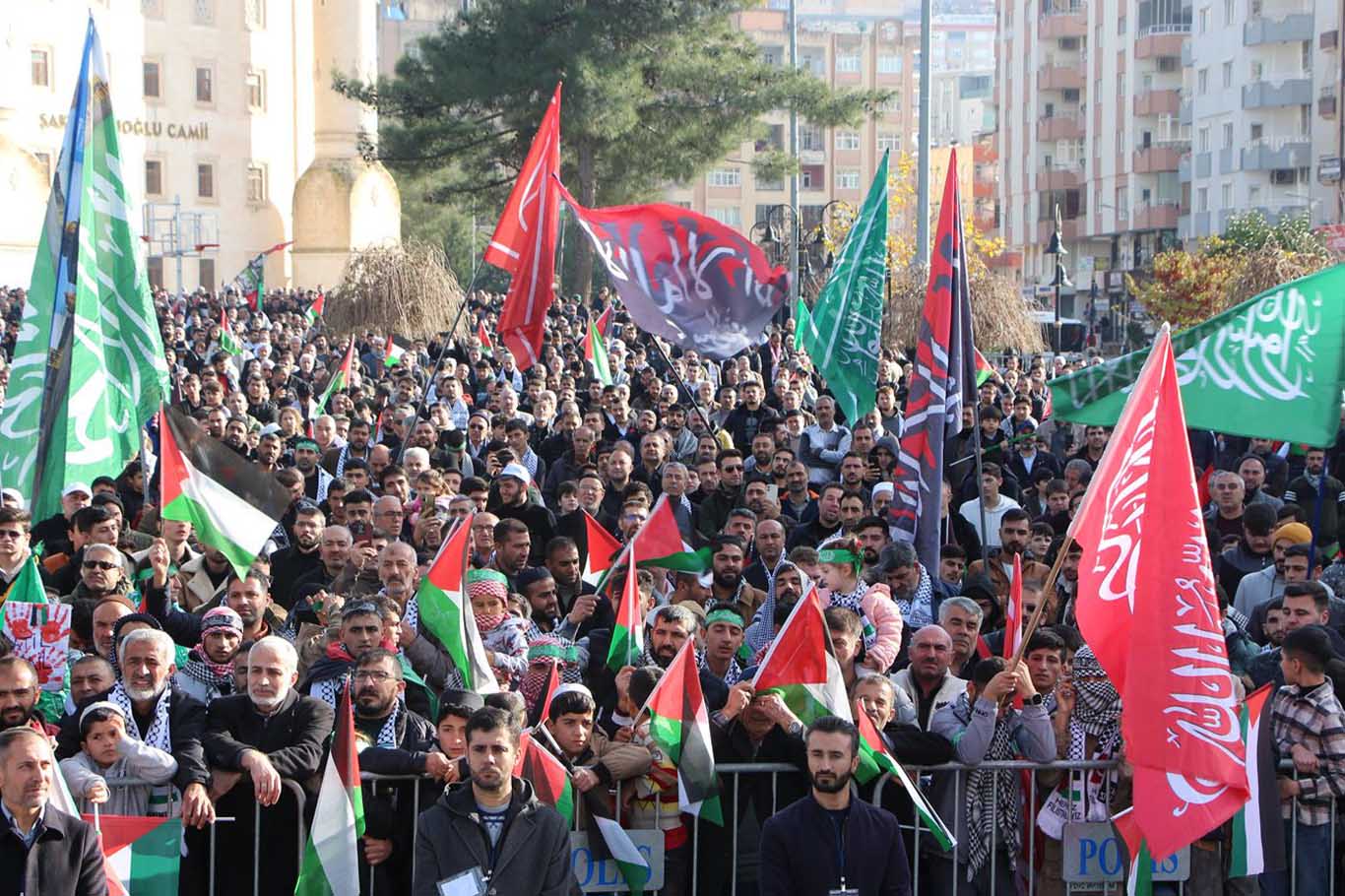 Mardin’de Gazze’ye Destek Mitingi 7