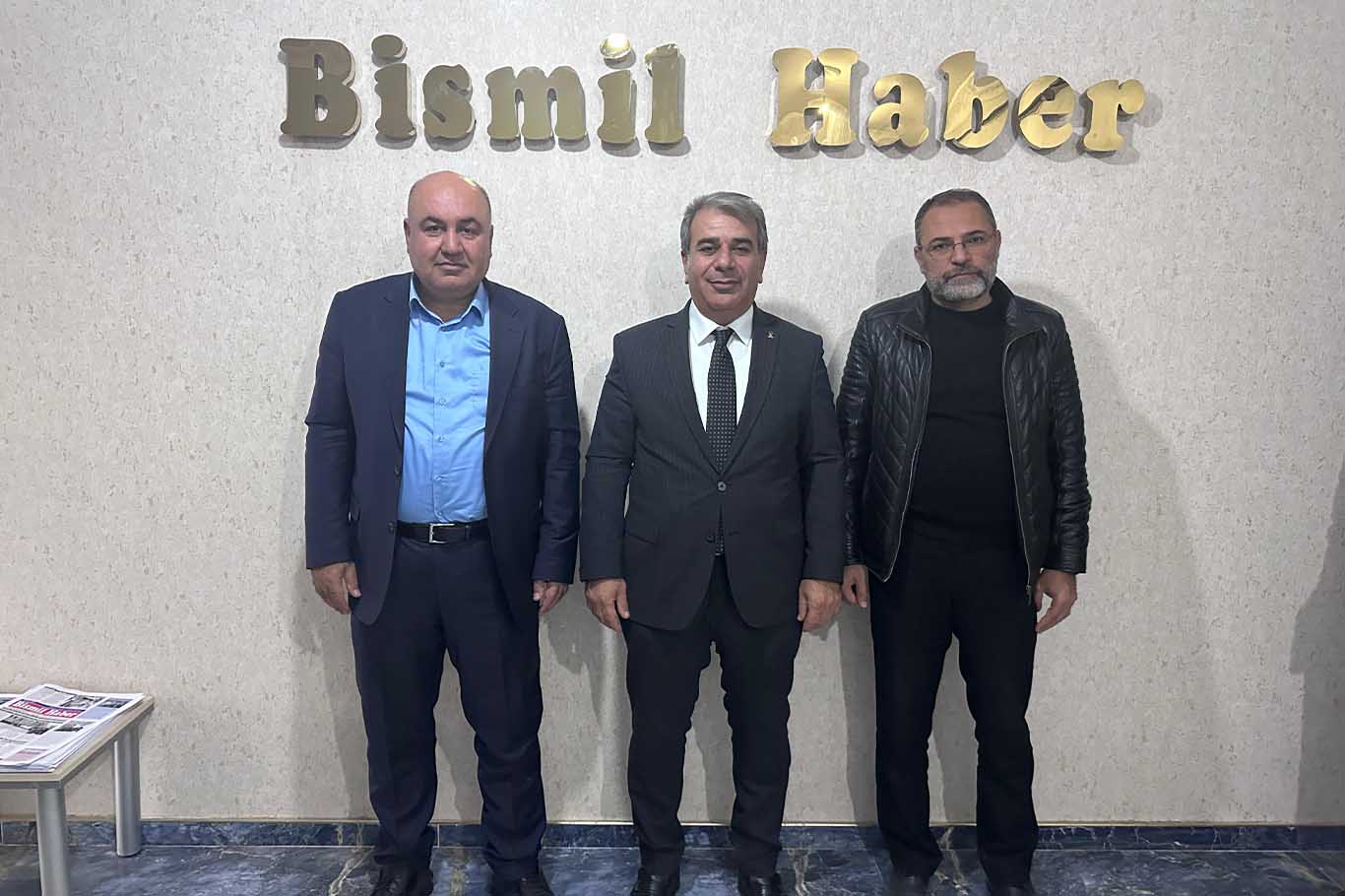 Ak Parti İlçe Başkanı Özaydın’dan Bismil Haber’e Ziyaret 2