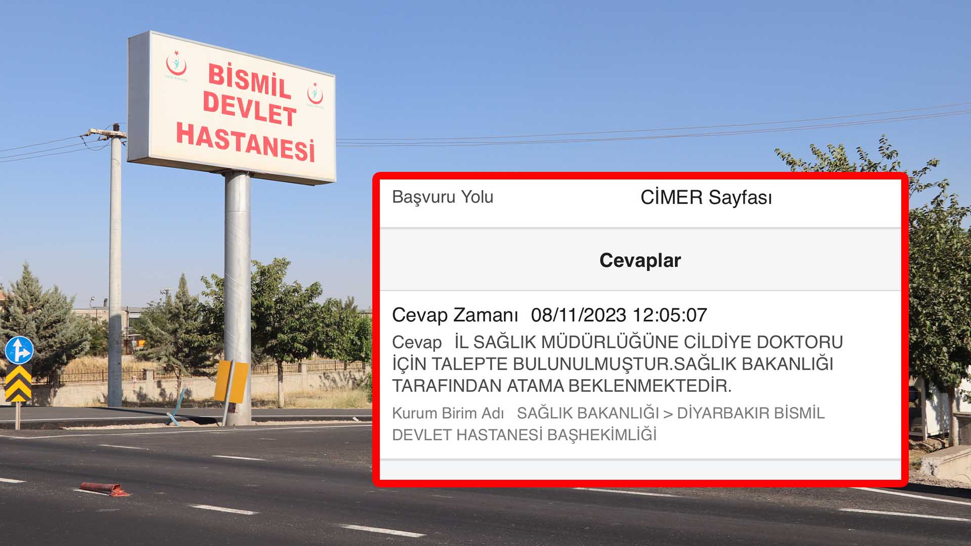 Bismil’de O Sorun Ci̇mer’e Yazıldı Ne Cevap Geldi 3