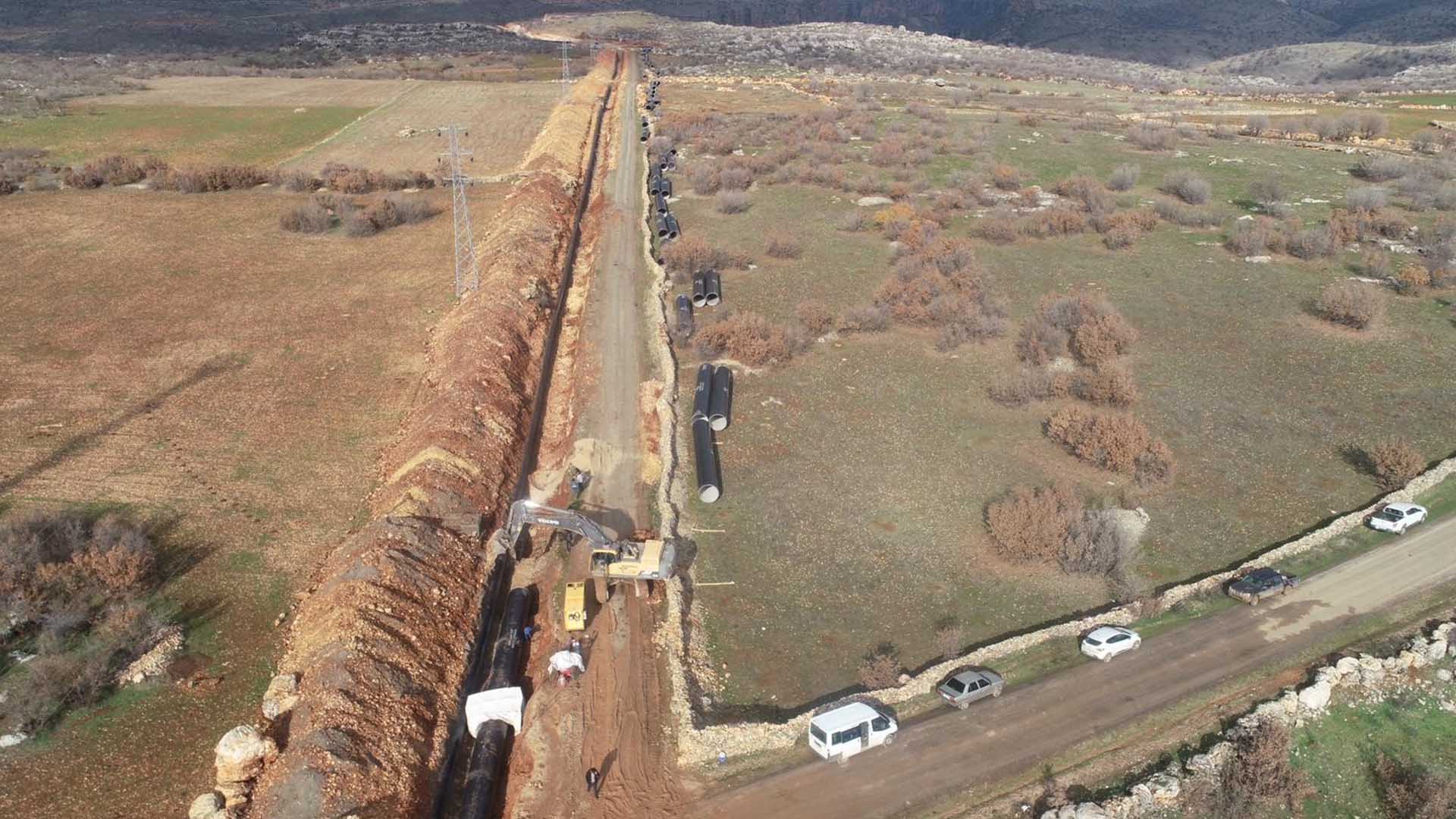 Diyarbakır'a 32 Kilometrelik Içme Suyu Hattı 3