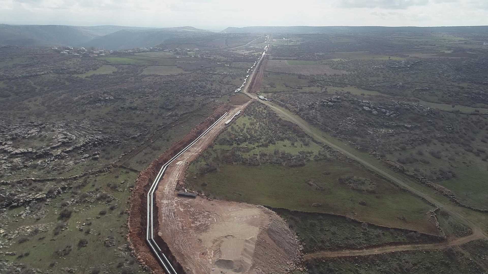 Diyarbakır'a 32 Kilometrelik Içme Suyu Hattı,