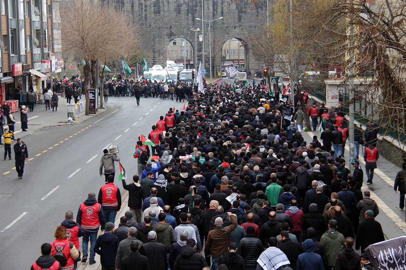 Diyarbakır’da Filistin Yürüyüşü Mitinge Dönüştü 14