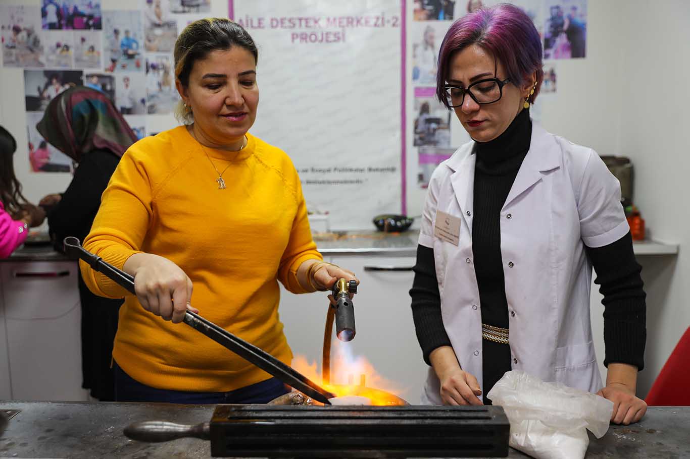 Diyarbakır’da Kadınlar, Bakın Hangi Mesleği Öğreniyor 7