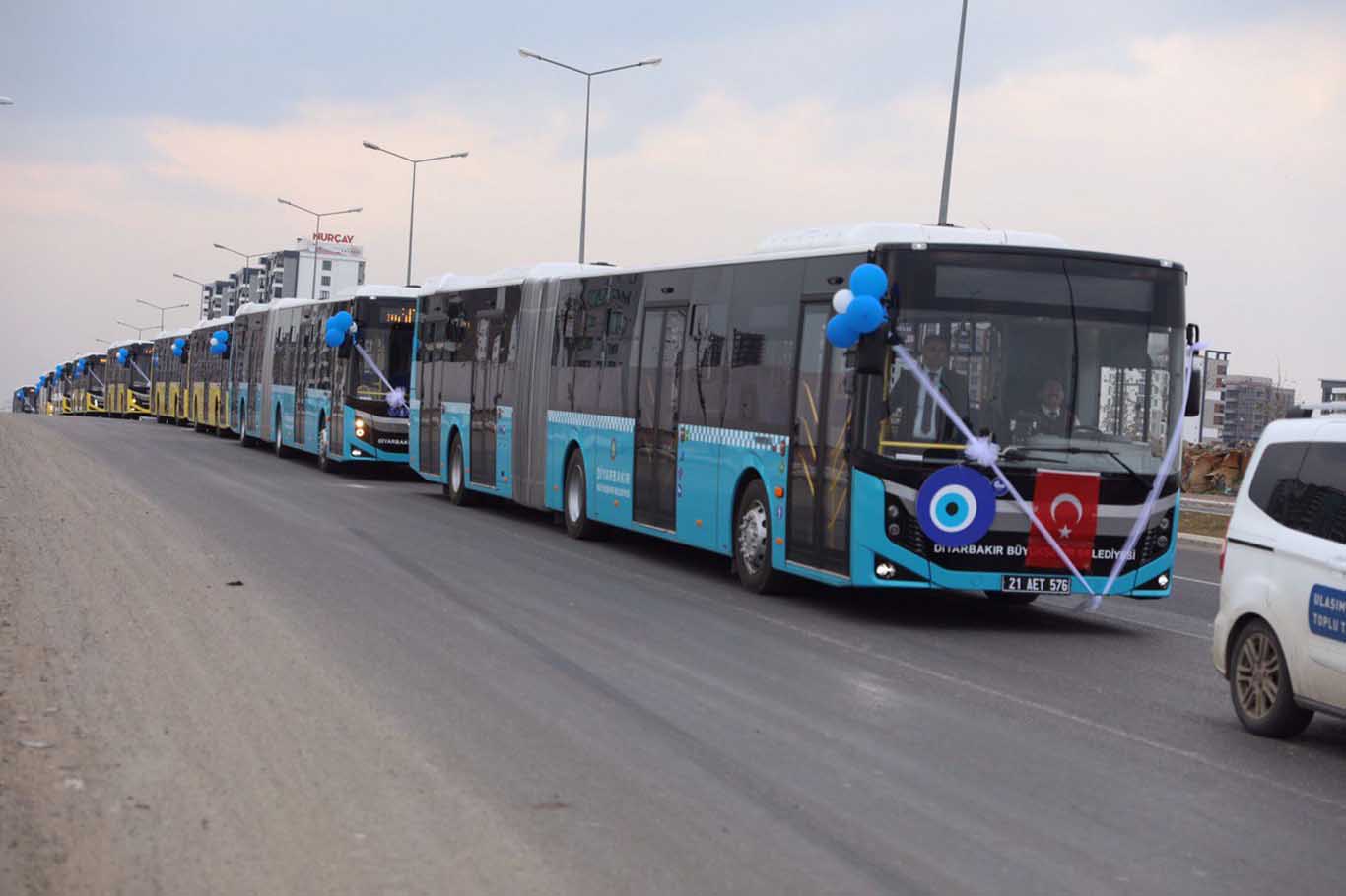 Diyarbakır’da 10 Yeni Otobüs Için Tören Düzenlendi 5