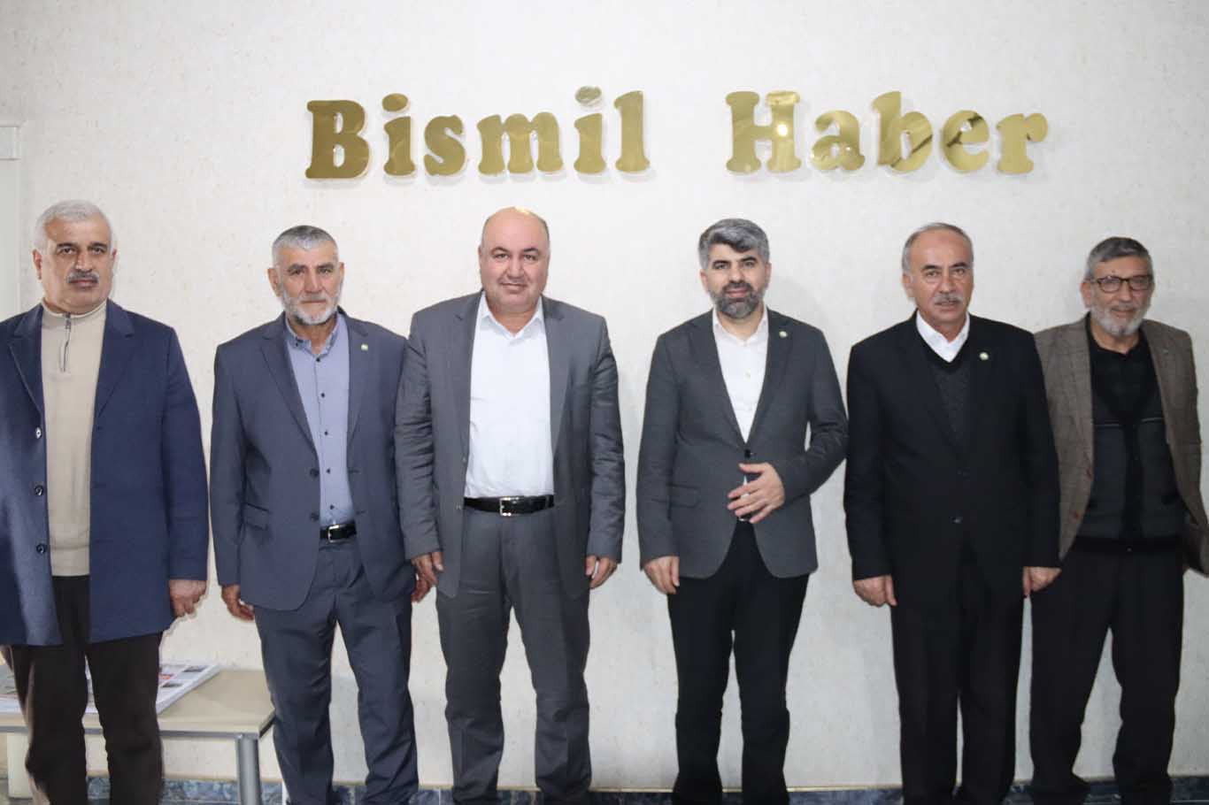 Milletvekili Ve Diyarbakır Büyükşehir Adayı Dinç’ten Bismil Haber’e Ziyaret 4
