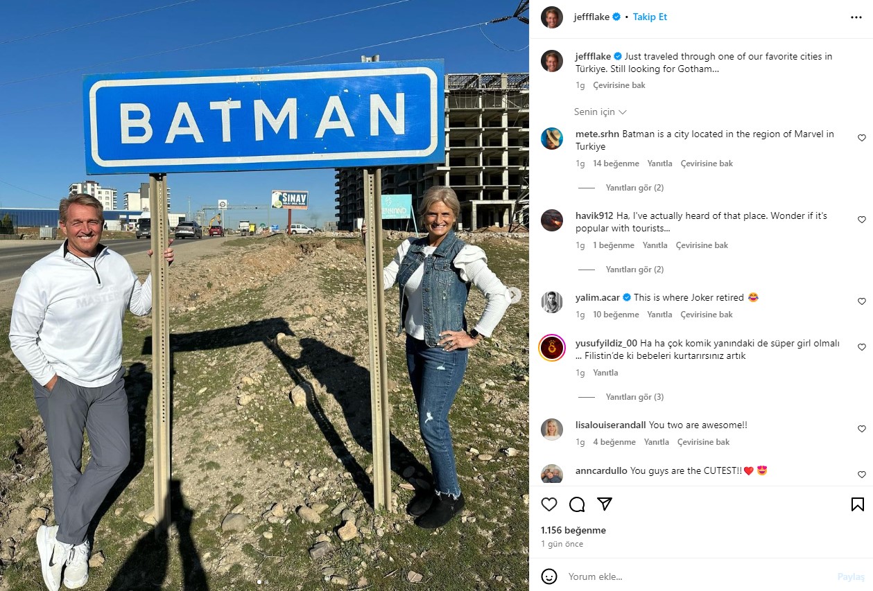 Abd Büyükelçisi Batman’da Batman’i Aradı 1