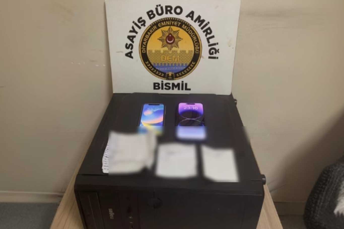 Bismil’de Emlak Ofisine Baskın 4 Gözaltı 1