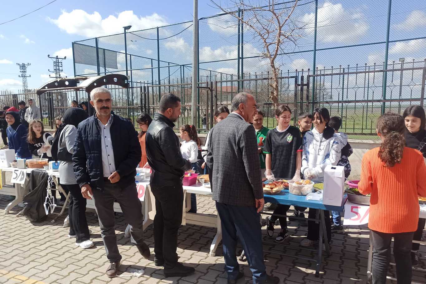 Bismil’de Okulda Düzenlenen Kermes Ile 60 Aileye Yardım 1