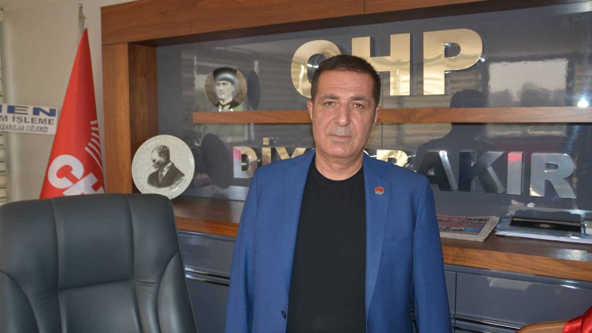 Chp Diyarbakır İl Başkanı Abdullah Atik