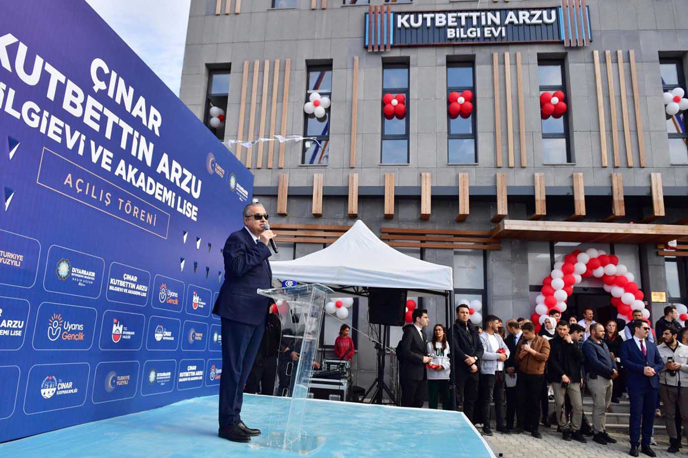 Diyarbakır’da Yeni Bilgi Evi Ve Akademi Lise Açıldı 3