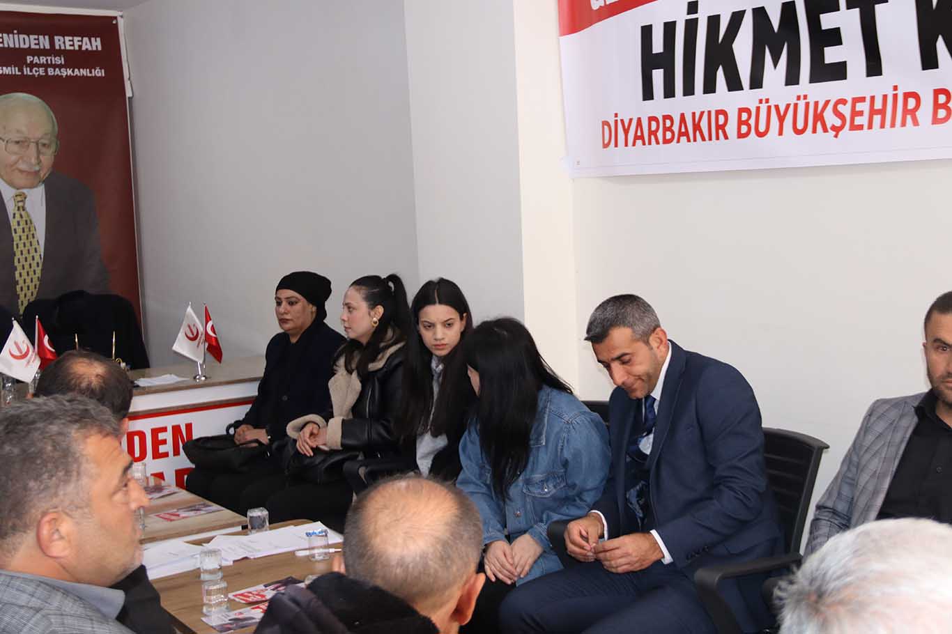 Yeniden Refah Partisi Bismil’de Seçim Bürosu Açtı 10