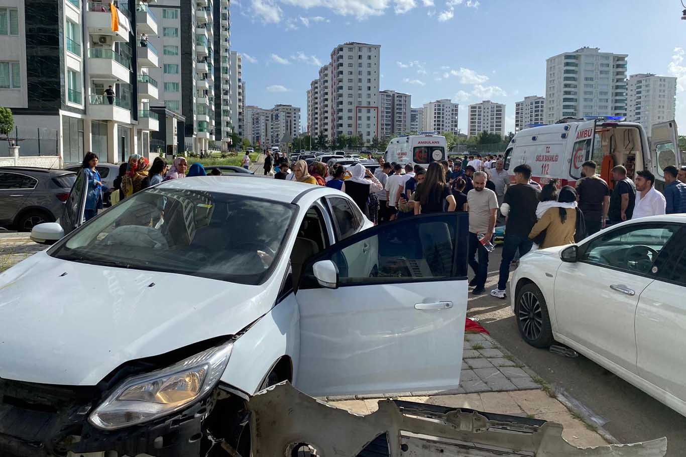 Diyarbakır’da Trafik Kazası 5 Yaralı 5