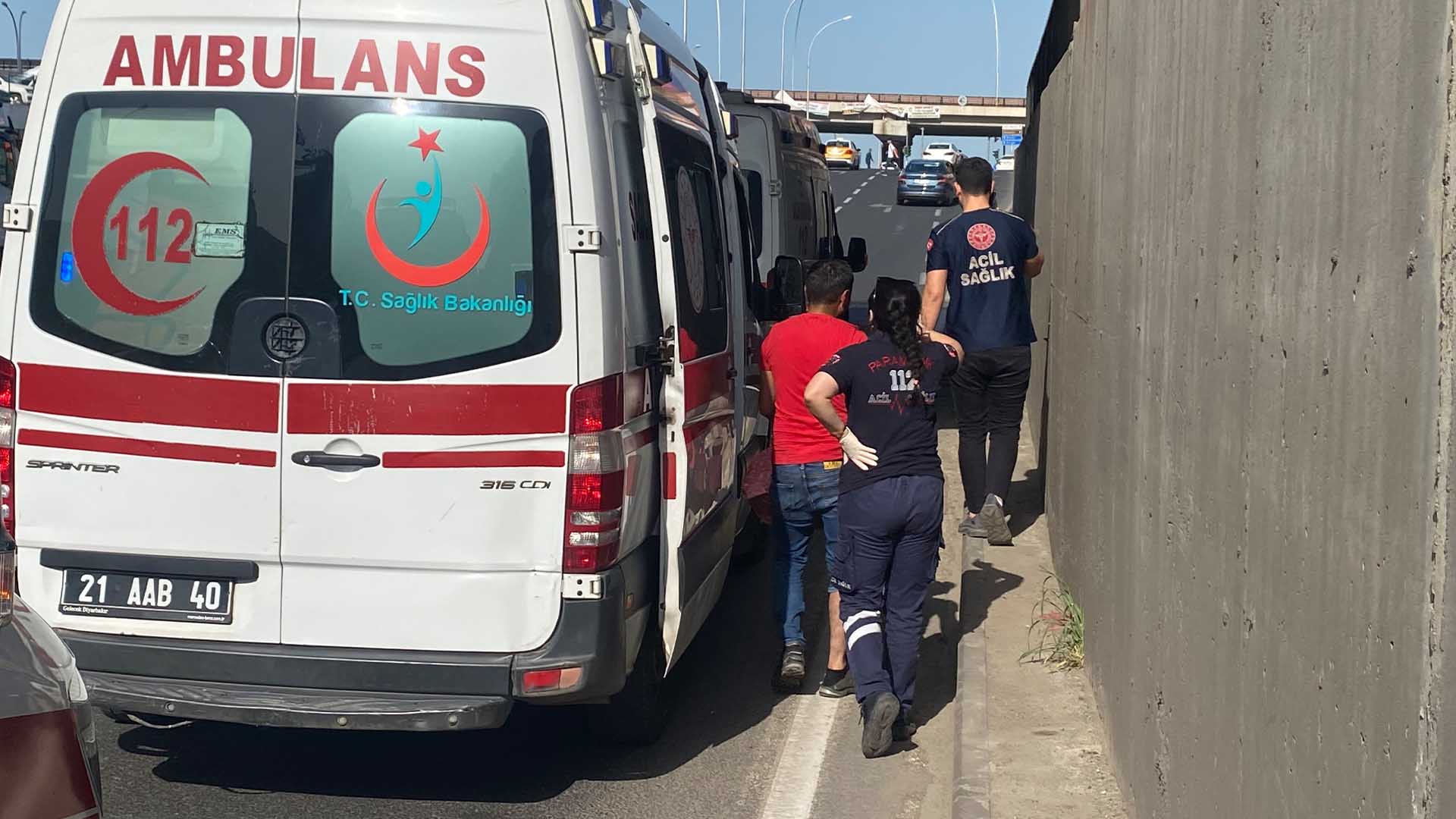 Diyarbakır’da Trafik Kazası 7 Yaralı 3