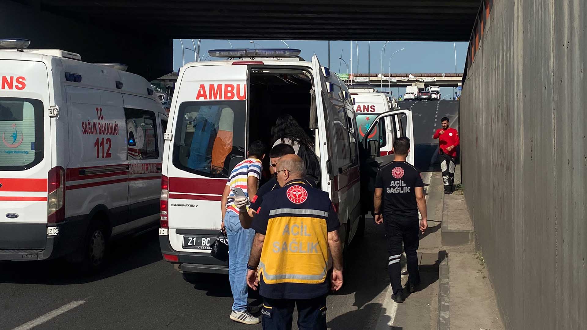 Diyarbakır’da Trafik Kazası 7 Yaralı 4