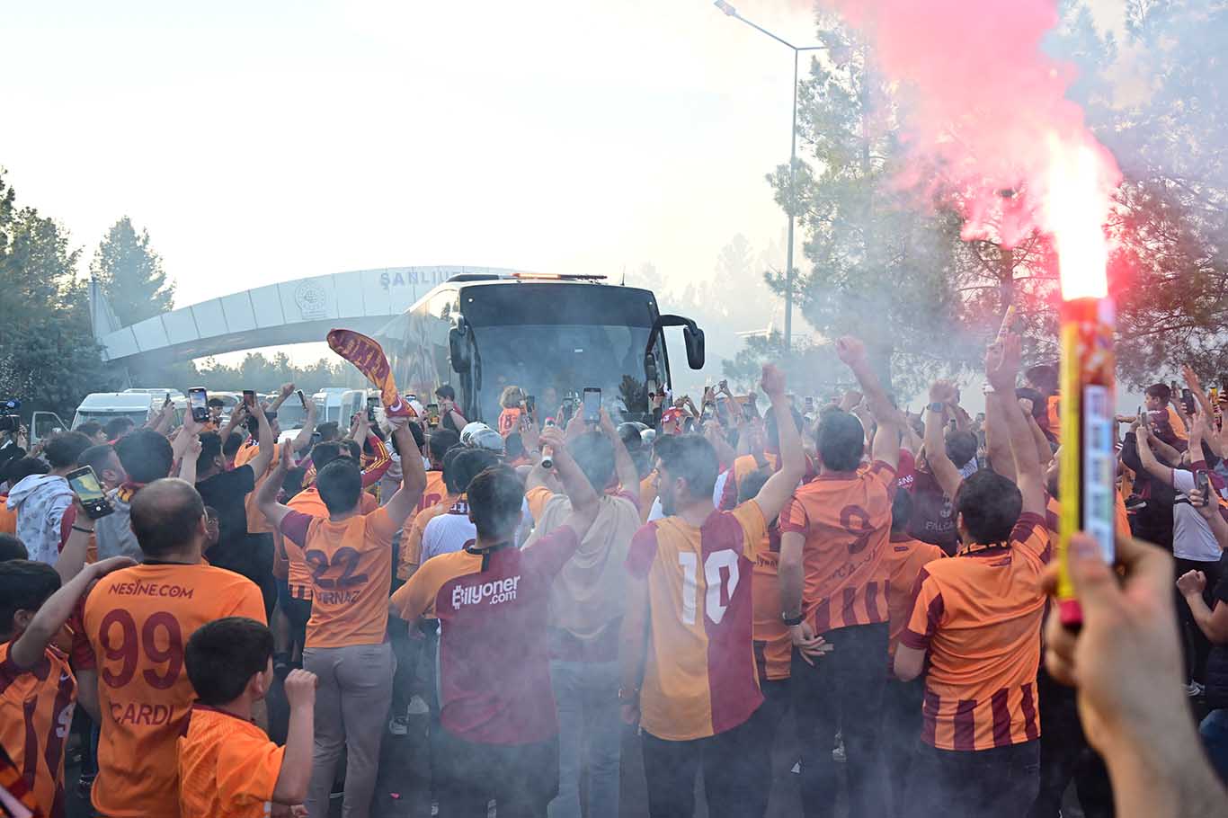 Galatasaray Şanlıurfa’da Böyle Karşılandı 2