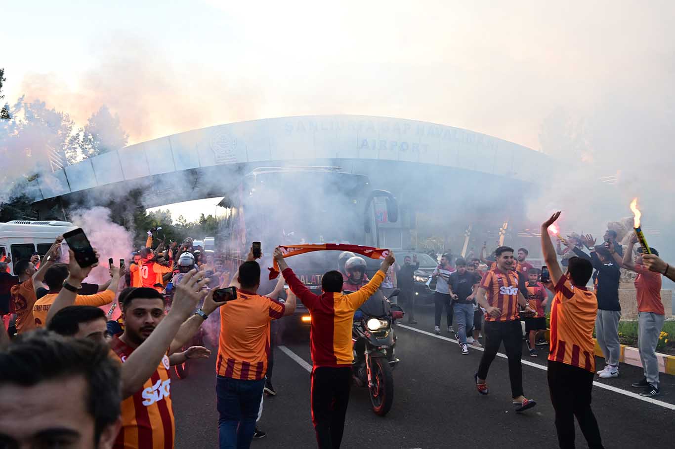 Galatasaray Şanlıurfa’da Böyle Karşılandı 3