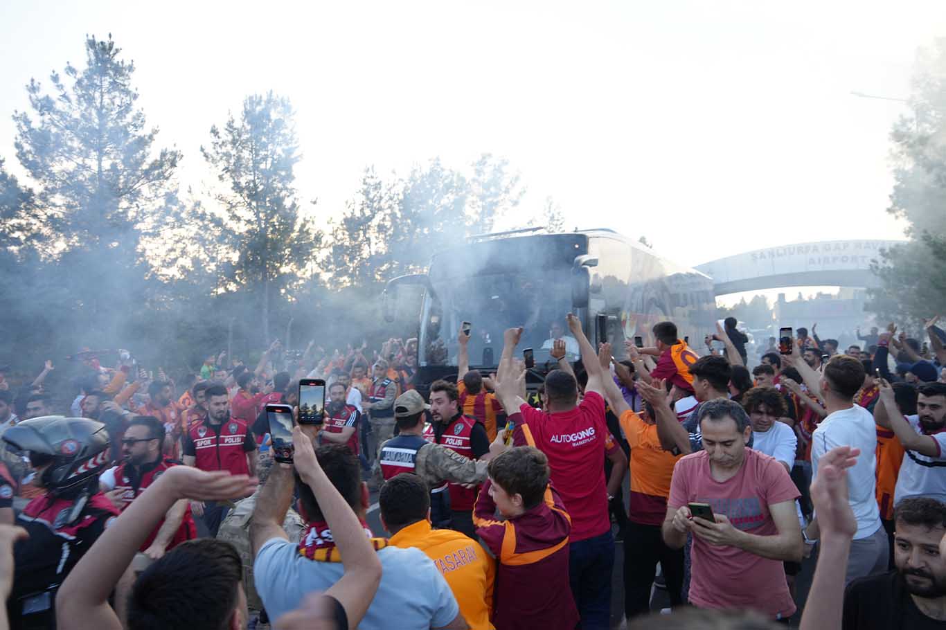 Galatasaray Şanlıurfa’da Coşkuyla Karşılandı 2