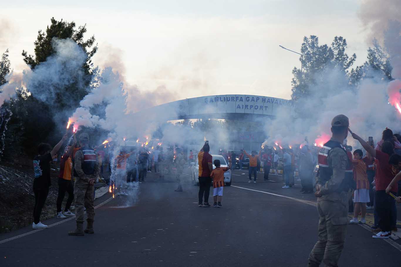 Galatasaray Şanlıurfa’da Coşkuyla Karşılandı 5