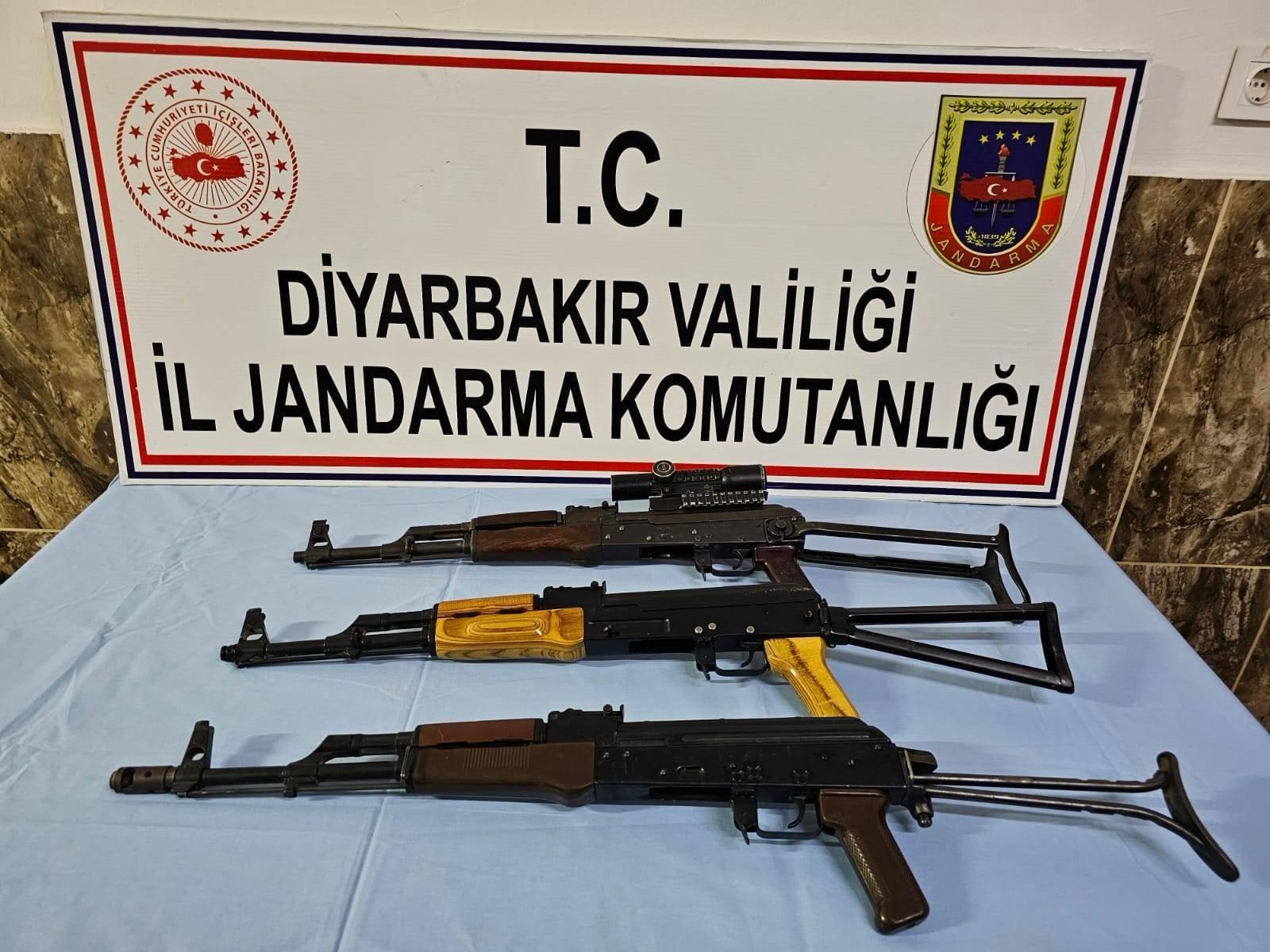 Bismil’de Jandarmadan Silah Operasyonu
