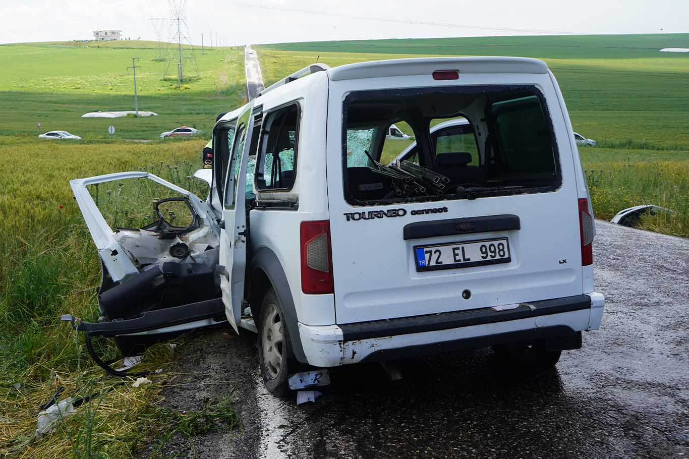 Bismil’de Trafik Kazası 1’I Ağır 2 Yaralı 2